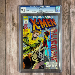 Uncanny X-Men #317 CGC 9.8 WP Foil Edition, 1st appearance Blink. Generation X Tie-In (Cert 8020)
