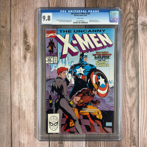 Uncanny X-Men #268 CGC 9.8 WP ICONIC Cover art by Jim Lee  (Cert 5014)