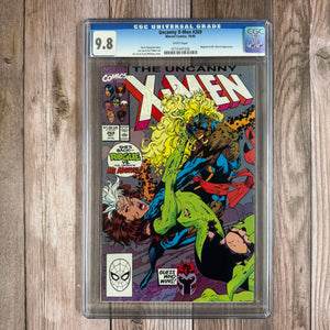 Uncanny X-Men #269 CGC 9.8 WP Cover art by Jim Lee and Scott Williams, 1st Appearance of Rogue Savage Land Costume (Cert 1026)