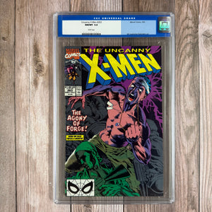 Uncanny X-Men #263 CGC 9.8 WP Old Label, Cover art by Bill Jaaska and Joe Rubinstein, Morlock Tunnels Story (Cert 1006)