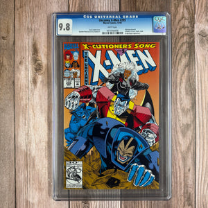 Uncanny X-Men #295 CGC 9.8 WP X-Cutioner's Song Part 5, Cover art by Brandon Peterson and Terry Austin(Cert 6008)