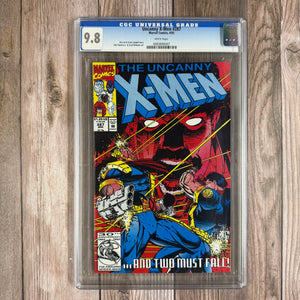 Uncanny X-Men #287 CGC 9.8 WP Origin of Bishop, Bishop Joins the X-Men (Cert 9007)