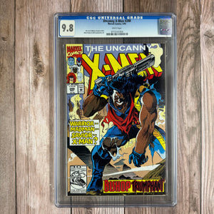 Uncanny X-Men #288 CGC 9.8 WP Bishop Battles Styglut in New York (Cert 1054)