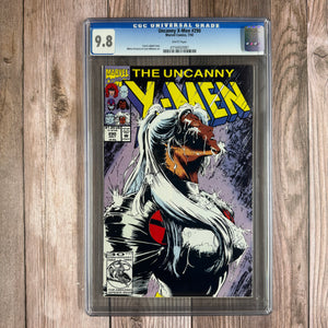 Uncanny X-Men #290 CGC 9.8 WP CLASSIC Cover Art by Whilce Portacio (Cert 2087)