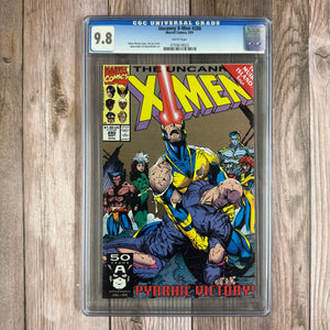 Uncanny X-Men #280 CGC 9.8 WP Cover art by Jim Lee (Cert 8022)