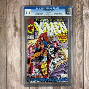 Uncanny X-Men #281 CGC 9.8 WP 1st Appearance of Trevor Fitzroy (Cert 7004)