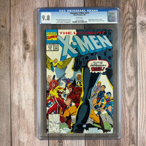 Uncanny X-Men #273 CGC 9.8 WP 1st Battle of Wolverine and Gambit (Cert 3006)