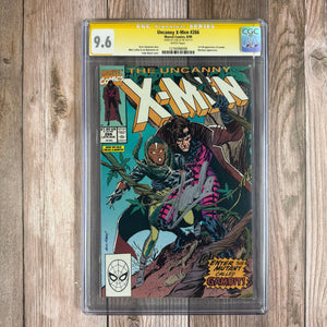 Uncanny X-Men #266 CGC 9.6 WP SS Signed by Stan Lee, 1st Full Appearance of Gambit (Cert 8008)