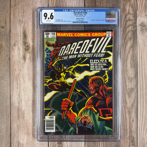 Daredevil #168 CGC 9.6 WP 1st appearance and origin of Elektra Mark Jewelers Edition (Cert 5005)