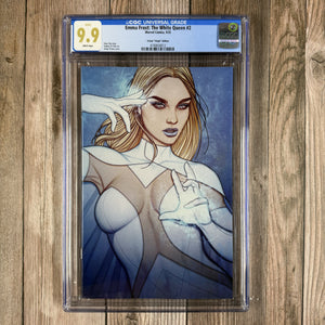 Emma Frost: The White Queen #2 CGC 9.9 WP, Frison "Virgin" Edition Cover art by Amy Chu (Cert 8012)