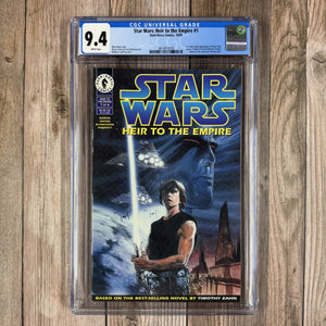Star Wars: Heir to the Empire #1 CGC 9.4 WP 1st appearance of Admiral Thrawn (Cert 3018)