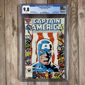 Captain America #323 CGC 9.8 WP 1st appearance of John Walker as Super-Patriot, later becomes U.S. Agent (Cert 8011)