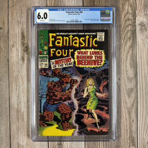 Fantastic Four #66 CGC 6.0 WP Origin of HIM, later known as Adam Warlock (Cert 3009)