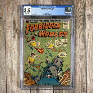Forbidden Worlds #46 CGC 3.5 American Comics Group, 9/56 (Cert 7002)