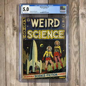 Weird Science #7 CGC 5.0 E.C. Comics, 5-6/51 (Cert 2008)