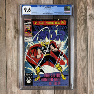 Thor #433 CGC 9.6 WP Marvel Comics, 6/91 (Cert 0024)