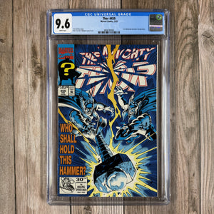 Thor #459 CGC 9.6 WP Eric Masterson becomes Thunderstrike (Cert 9003)
