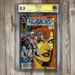 Warlord #131 CGC 8.5 SS, Newsstand Edition Newsstand Edition (Cert 2001)