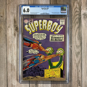Superboy #89 CGC 6.0 1st appearance of Mon-El (Cert 9001)
