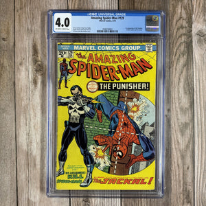 Amazing Spider-Man #129 CGC 4.0 1st appearance of the Punisher (Cert 8003)