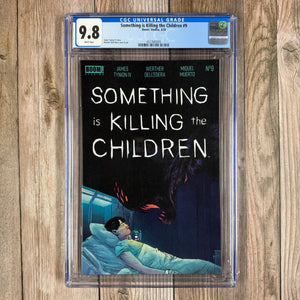 Something is Killing the Children #9 CGC 9.8 WP 1st cameo appearance of Jessica Slaughter (Cert 3005)