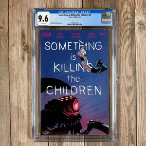 Something is Killing the Children #5 CGC 9.6 WP 1st cameo appearance of the Old Dragon, the head of the Order of Saint George (Cert 1010)