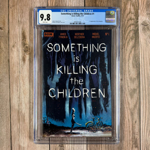 Something is Killing the Children #1 CGC 9.8 WP 1st appearance of Erica Slaughter (Cert 1008)