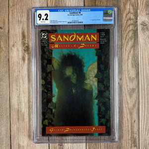 Sandman #8 CGC 9.2 WP 1st appearance of Death, Dream’s sister (Cert 5001)