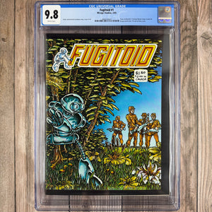 Fugitoid #1 CGC 9.8 WP Early appearance of the Teenage Mutant Ninja Turtles (Cert 0001)