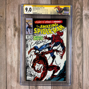 Amazing Spider-Man #361 CGC 9.0 WP SS Mark Bagley/David Michelinie (Cert 7004)