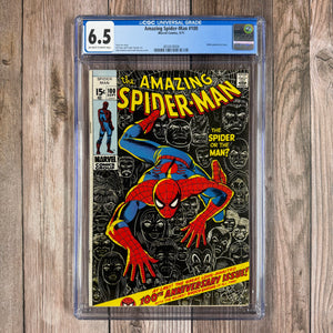 Amazing Spider-Man #100 CGC 6.5 Iconic cover art by John Romita Sr. (Cert 8006)