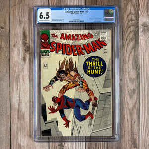 Amazing Spider-Man #34 CGC 6.5 (Cert 8005)