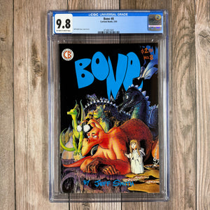 Bone #8 CGC 9.8 Awesome cover art and story by Jeff Smith (Cert 3003)
