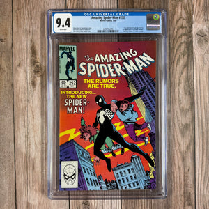 Amazing Spider-Man #252 CGC 9.4 WP (Cert 6005)