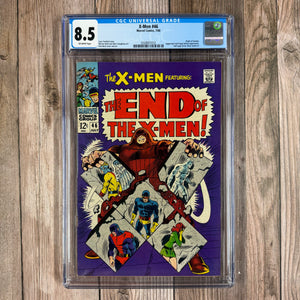 X-Men #46 CGC 8.5 Cover art by Don Heck