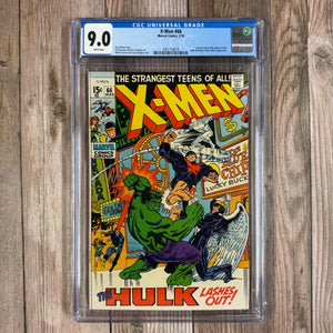 X-Men #66 CGC 9.0 WP Final appearance of the original team in the X-Men title (Cert 8018)