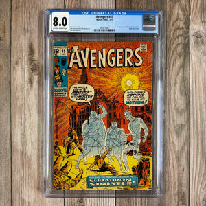 Avengers #85 CGC 8.0 (Cert 6001)