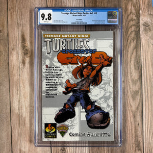 Teenage Mutant Ninja Turtles #v2 #13 CGC 9.8 WP Error Edition (Cert 2024)