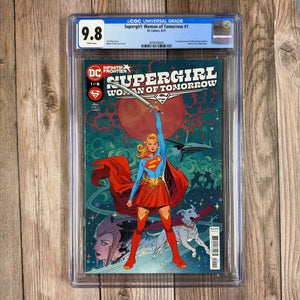 Supergirl: Woman of Tomorrow #1 CGC 9.8 WP 1st appearance of Ruthye (Cert 9004)