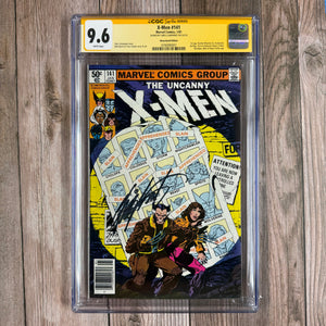 X-Men #141 CGC 9.6 WP SS Chris Claremont Newsstand Edition (Cert 0001)