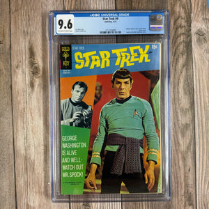 Star Trek #9 CGC 9.6 Sweet Spock Cover! (Cert 0008)