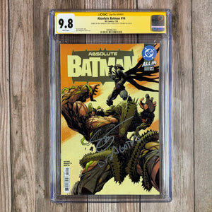 Absolute Batman #14 CGC 9.8 SS Nick Dragotta/Scott Snyder, Introduction of Harley Quinn in full (cert 2003)
