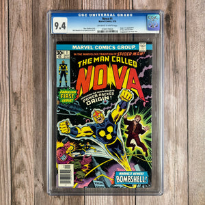 Nova #1 CGC 9.4 1st appearance and origin of Nova, Richard Rider (cert 6026)