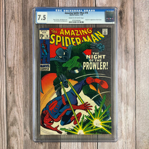 Amazing Spider-Man #78 CGC 7.5 1st appearance of the Prowler, Hobie Brown (cert 9008)