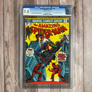 Amazing Spider-Man #136 CGC 7.5 1st appearance of Harry Osborn as the Green Goblin (cert 3026)