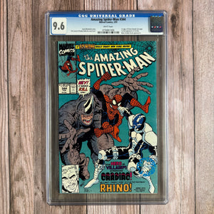 Amazing Spider-Man #344 CGC 9.6 1st appearance of Cletus Kasady, later becomes Carnage (cert 1006)