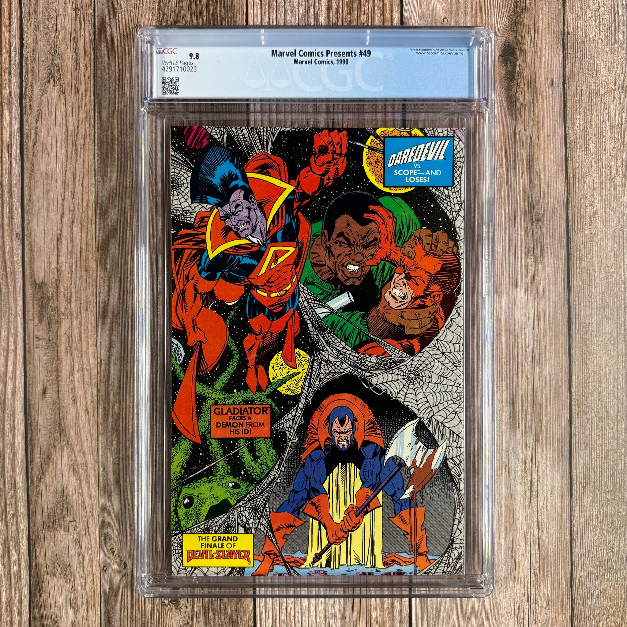 Marvel Comics Presents #49 CGC 9.8 Newsstand 1st team appearance
