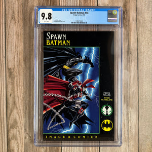 Spawn-Batman #nn CGC 9.8 Batman/Spawn crossover distributed by Image, created by Todd McFarlane and Frank Miller (cert 3002)