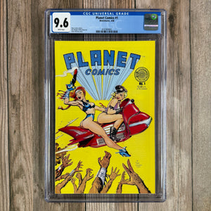 Planet Comics #1 CGC 9.6 1st appearance and origin of Auro Lord of Jupiter (cert 4001)