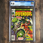 Bry's Comics 1      Defenders #46 CGC 9.6 WP , 1st appearance of a Nick Fury Life Model Decoy, later renamed Max Fury